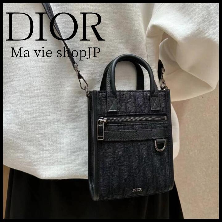 国内発送【Dior】Safari ノースサウス ミニトートバッグ